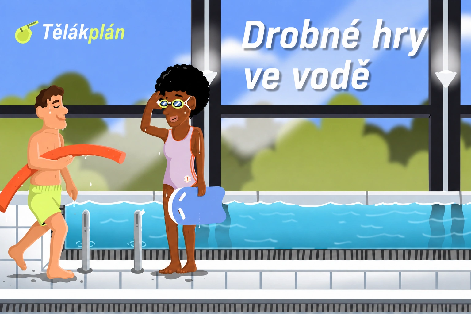 Drobné hry ve vodě · Tělákplán